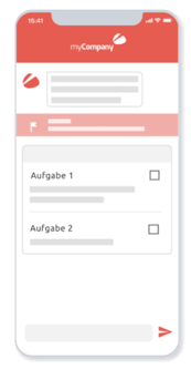 Einfacher Kundendialog via App